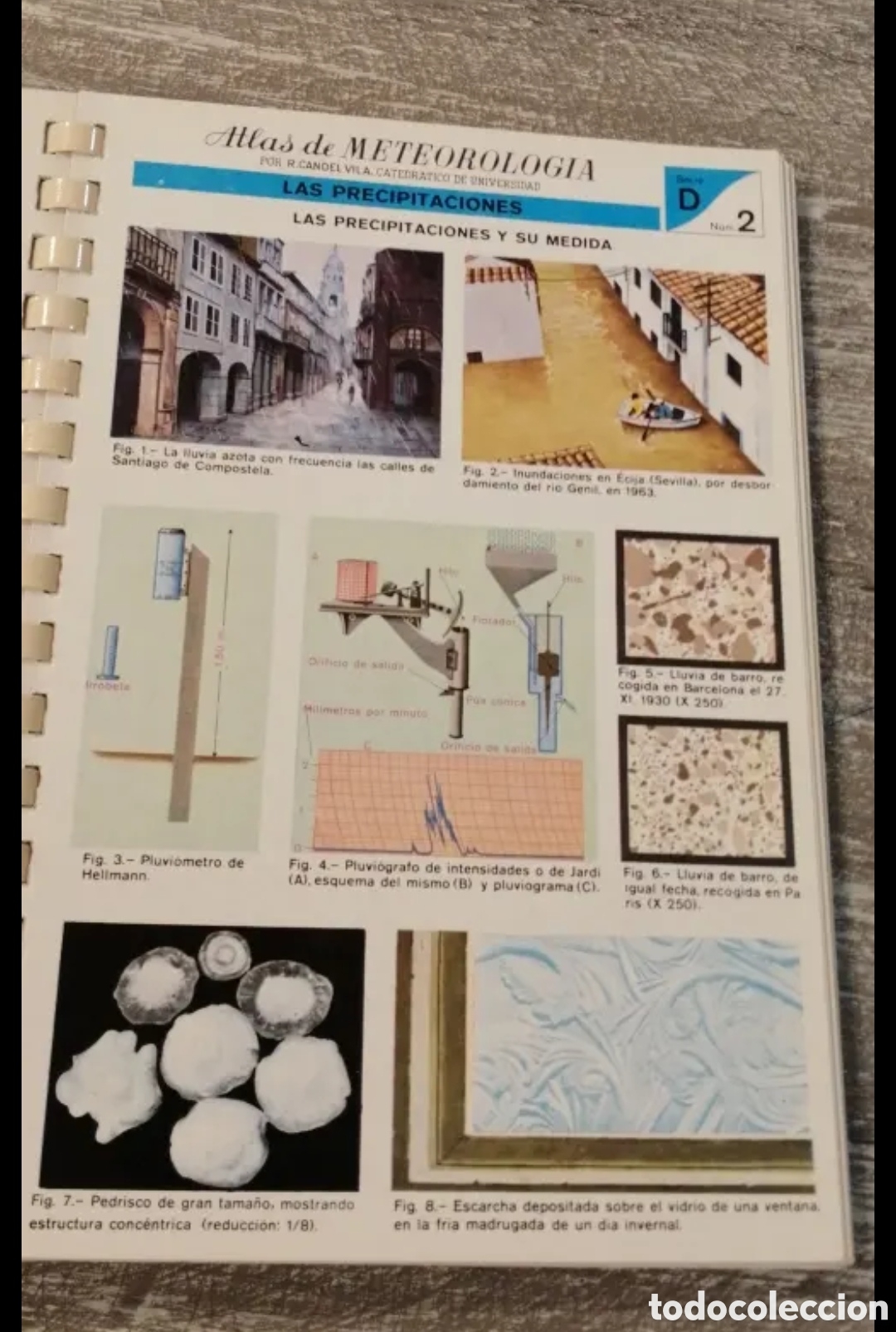 Libros de segunda mano de ciencias: Atlas de meteorolog&iacute;a Ediciones Jover 1977. ilustrado - Foto 3
