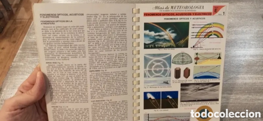 Libros de segunda mano de ciencias: Atlas de meteorolog&iacute;a Ediciones Jover 1977. ilustrado - Foto 4
