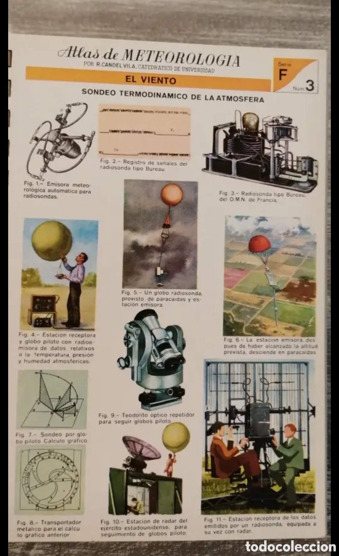 Libros de segunda mano de ciencias: Atlas de meteorolog&iacute;a Ediciones Jover 1977. ilustrado - Foto 6