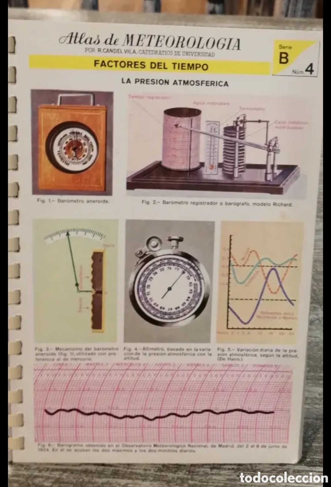 Libros de segunda mano de ciencias: Atlas de meteorolog&iacute;a Ediciones Jover 1977. ilustrado - Foto 9