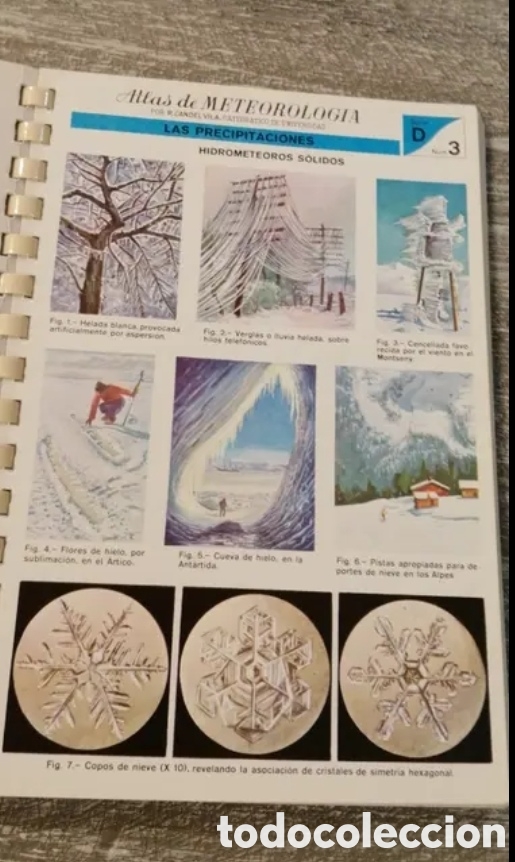 Libros de segunda mano de ciencias: Atlas de meteorolog&iacute;a Ediciones Jover 1977. ilustrado - Foto 10