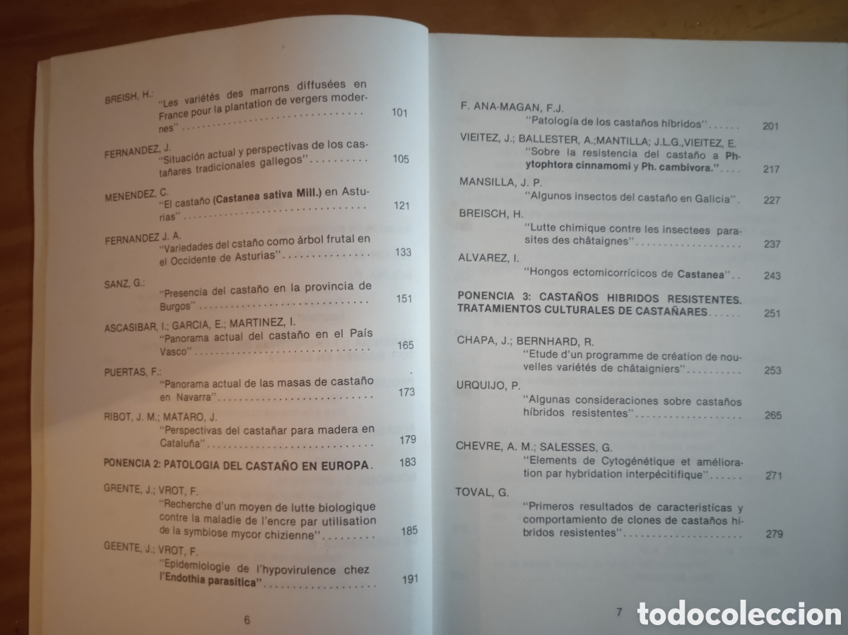 Libros de segunda mano: Congreso Internacional sobre el Casta&ntilde;o. - Foto 5