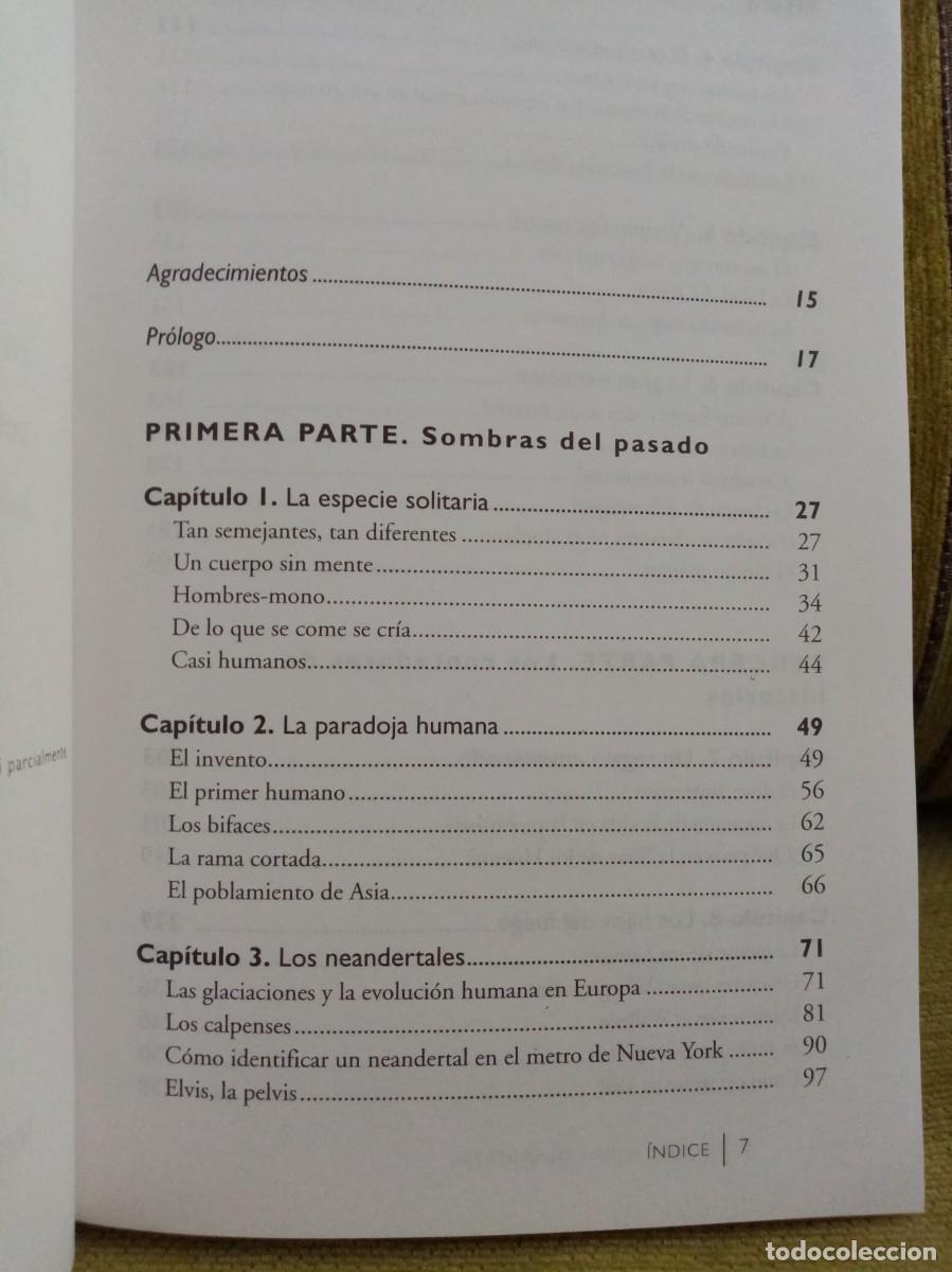 Libros de segunda mano: EL COLLAR DEL NEANDERTAL - Foto 7