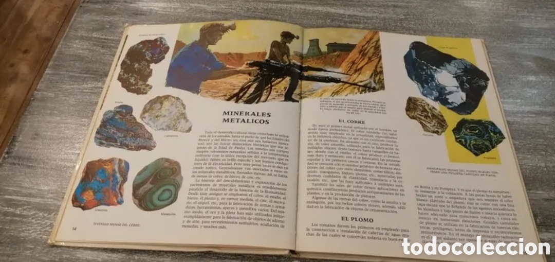 Libros de segunda mano: Los minerales. Ediciones Afha 1981. Descatalogado - Foto 4