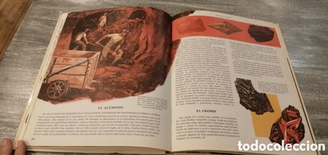 Libros de segunda mano: Los minerales. Ediciones Afha 1981. Descatalogado - Foto 7