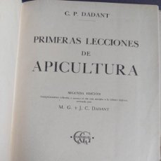 Libros de segunda mano: 1955 - PRIMERAS LECCIONES DE APICULTURA - C.P.DADANT