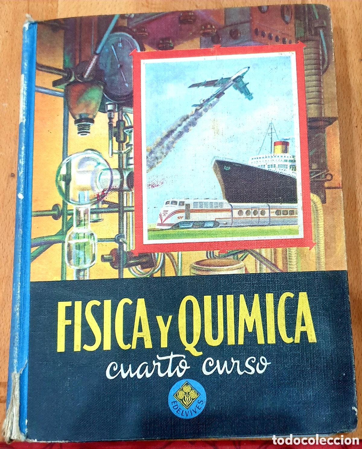 Libros de segunda mano de ciencias: F&iacute;sica y Qu&iacute;mica, cuarto curso. Editorial Edelvives - Foto 1