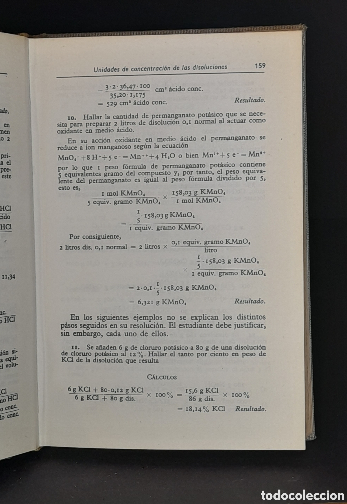 Libros de segunda mano de ciencias: Antiguo libro de qu&iacute;mica. - Foto 4