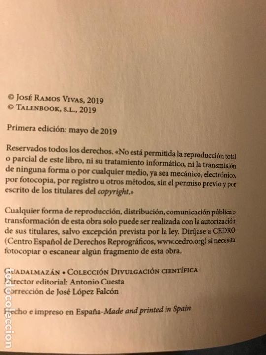 Libros de segunda mano: Super-Bacterias. Jos&eacute; Ramos Vivas. - Foto 3