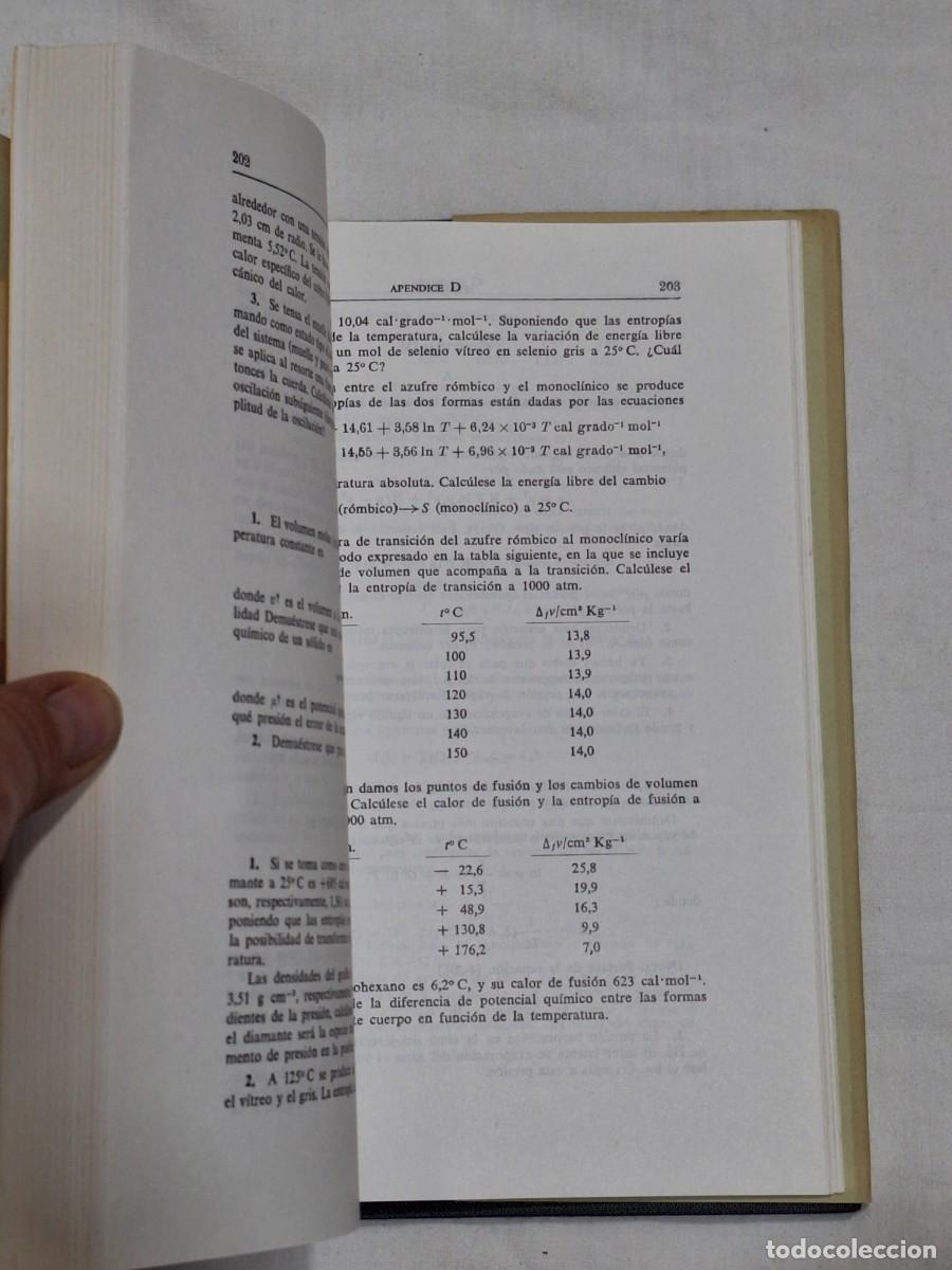 Libros de segunda mano de ciencias: Termodin&aacute;mica qu&iacute;mica . Everett . Aguilar - Foto 4