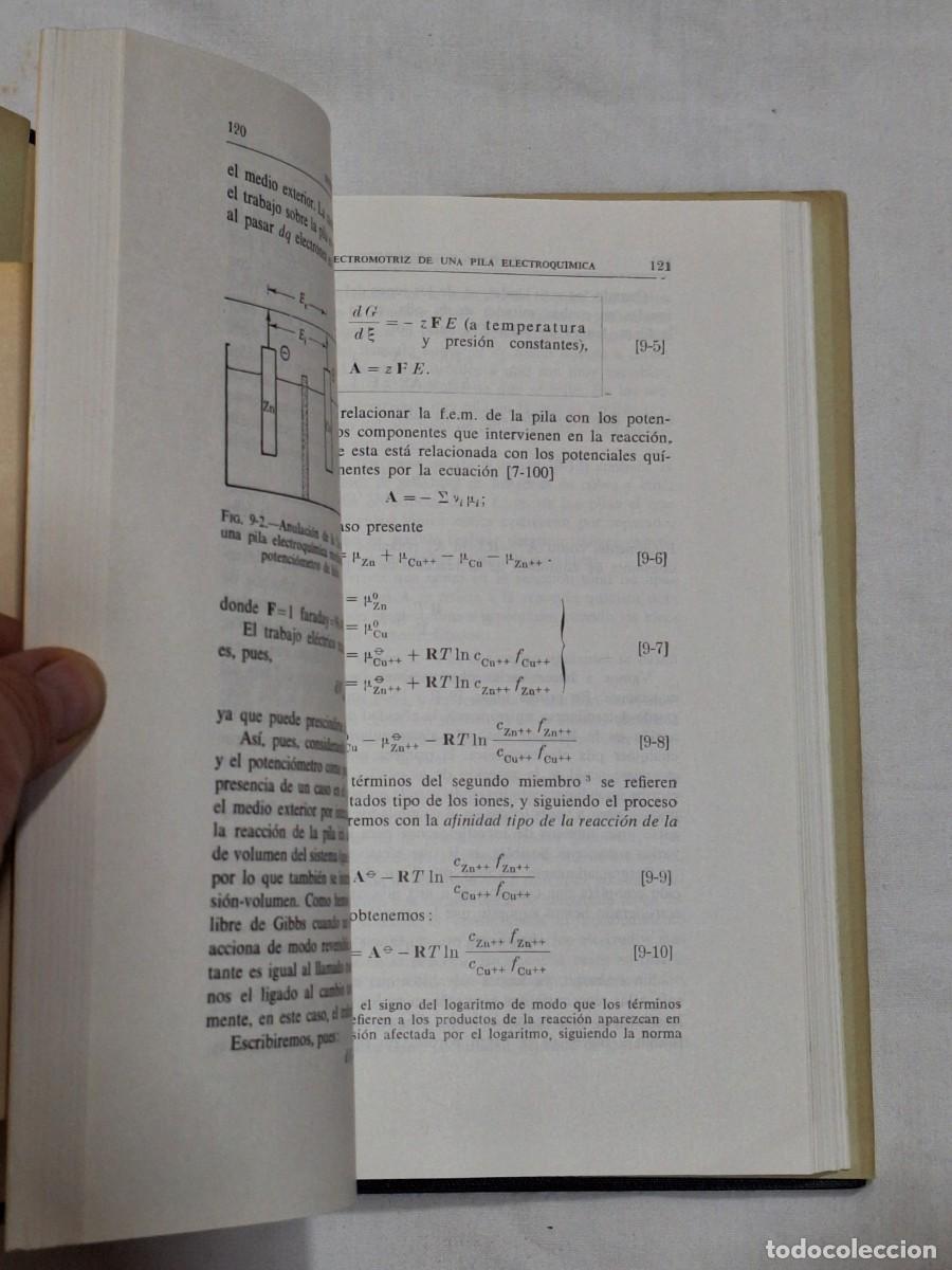 Libros de segunda mano de ciencias: Termodin&aacute;mica qu&iacute;mica . Everett . Aguilar - Foto 6