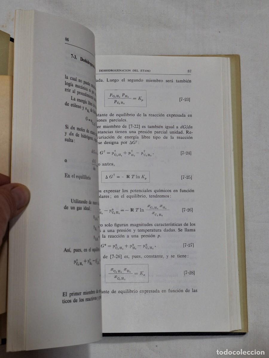 Libros de segunda mano de ciencias: Termodin&aacute;mica qu&iacute;mica . Everett . Aguilar - Foto 7