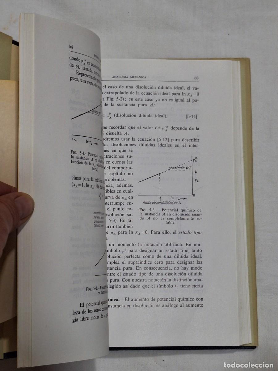Libros de segunda mano de ciencias: Termodin&aacute;mica qu&iacute;mica . Everett . Aguilar - Foto 8