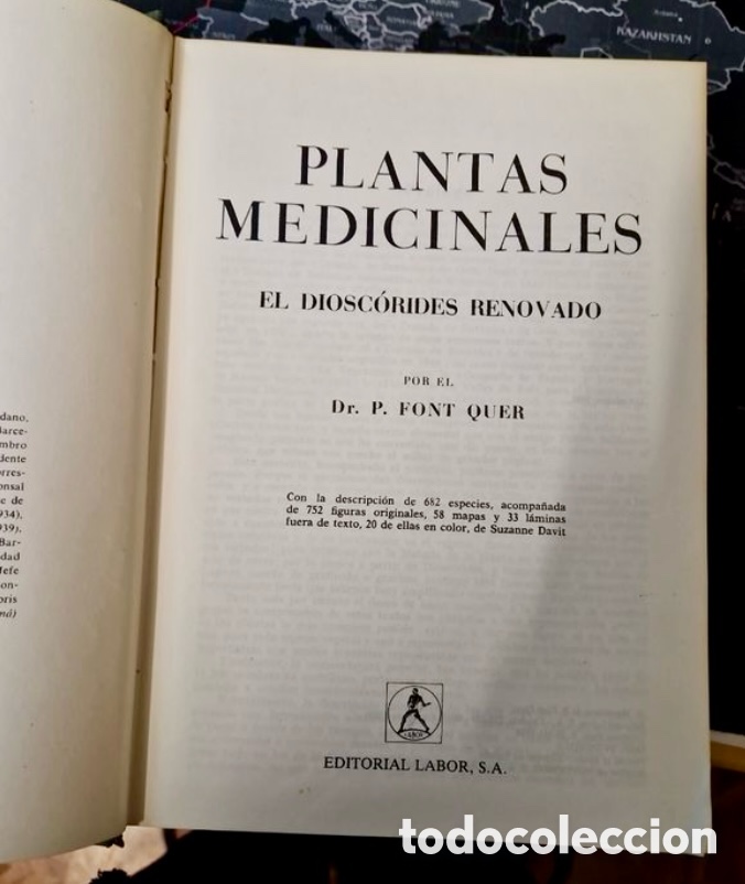 Libros de segunda mano: P. FONT QUER PLANTAS MEDICINALES. EL DIOSCORIDES RENOVADO. - Foto 3