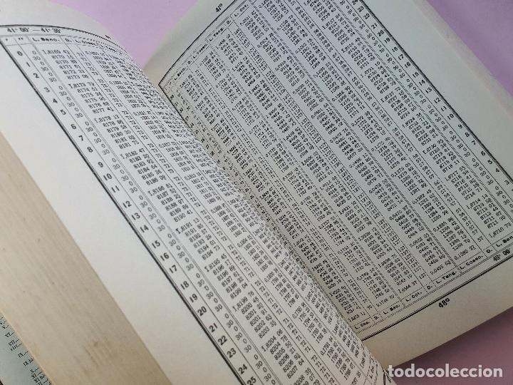 Libros de segunda mano de ciencias: LIBRO-TABLAS DE LOGARITMOS-TRIGONOMETRICAS-CALCULO DE INTERESES-EUSEBIO SANCHEZ-ED HERNANDO SA-VER F - Foto 7