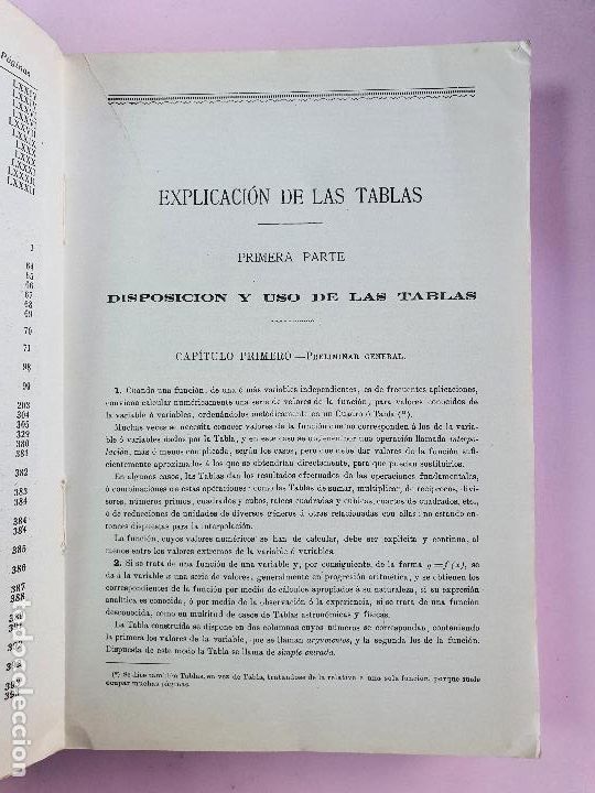 Libros de segunda mano de ciencias: LIBRO-TABLAS DE LOGARITMOS-TRIGONOMETRICAS-CALCULO DE INTERESES-EUSEBIO SANCHEZ-ED HERNANDO SA-VER F - Foto 8