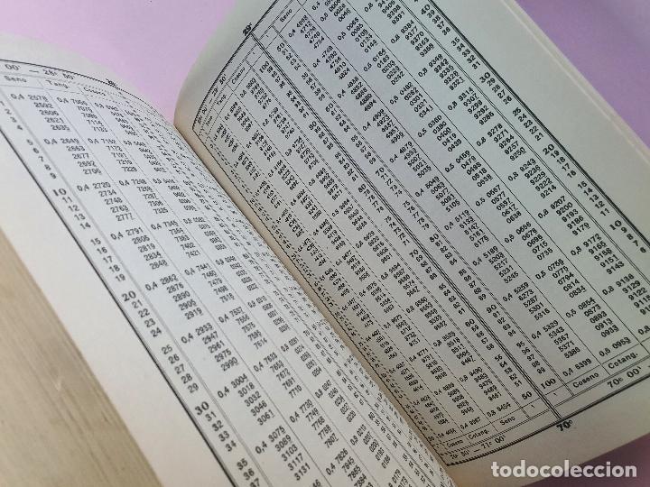 Libros de segunda mano de ciencias: LIBRO-TABLAS DE LOGARITMOS-TRIGONOMETRICAS-CALCULO DE INTERESES-EUSEBIO SANCHEZ-ED HERNANDO SA-VER F - Foto 17