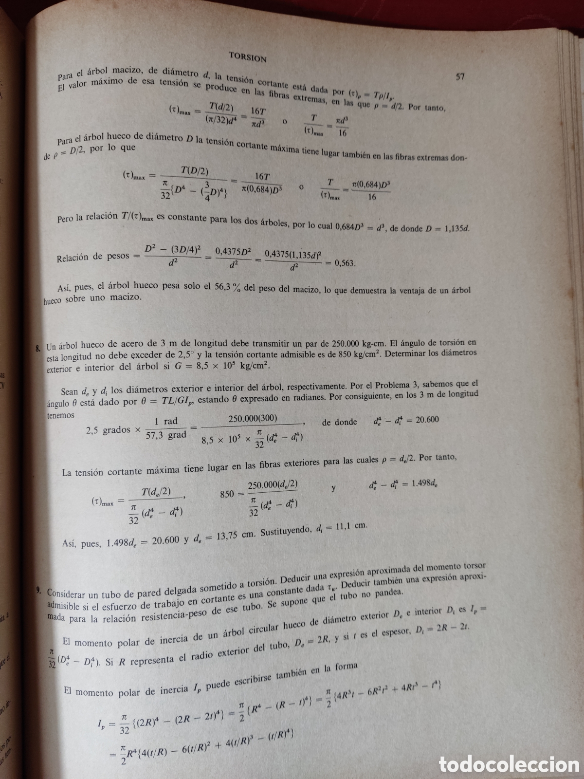 Libros de segunda mano de ciencias: Resistencia de materiales 430 problemas - Foto 5