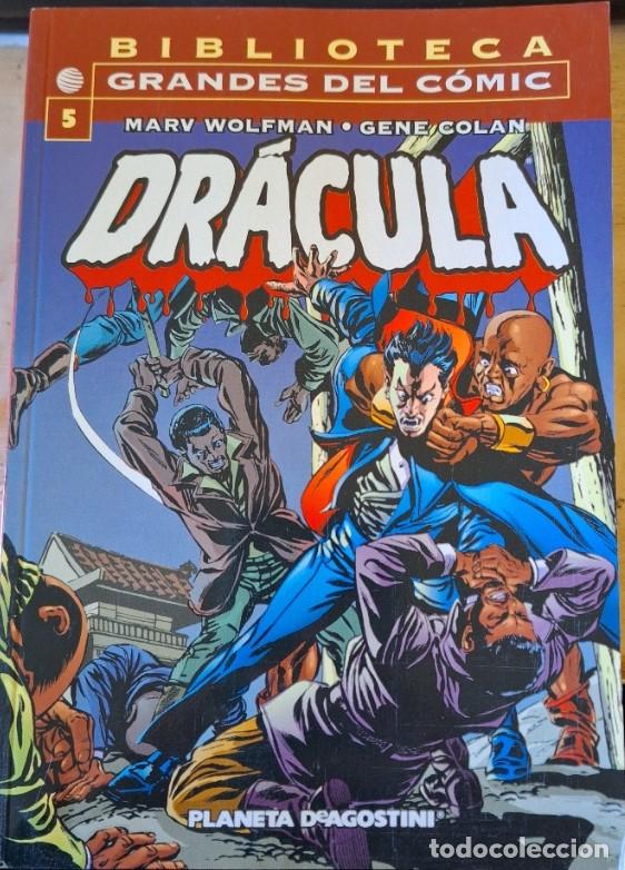 Libros de segunda mano: DRACULA N&ordm; 5. BIBLIOTECA GRANDES DEL COMIC. - WOLFMAN/COLAN, Marv/Gene. - Foto 1