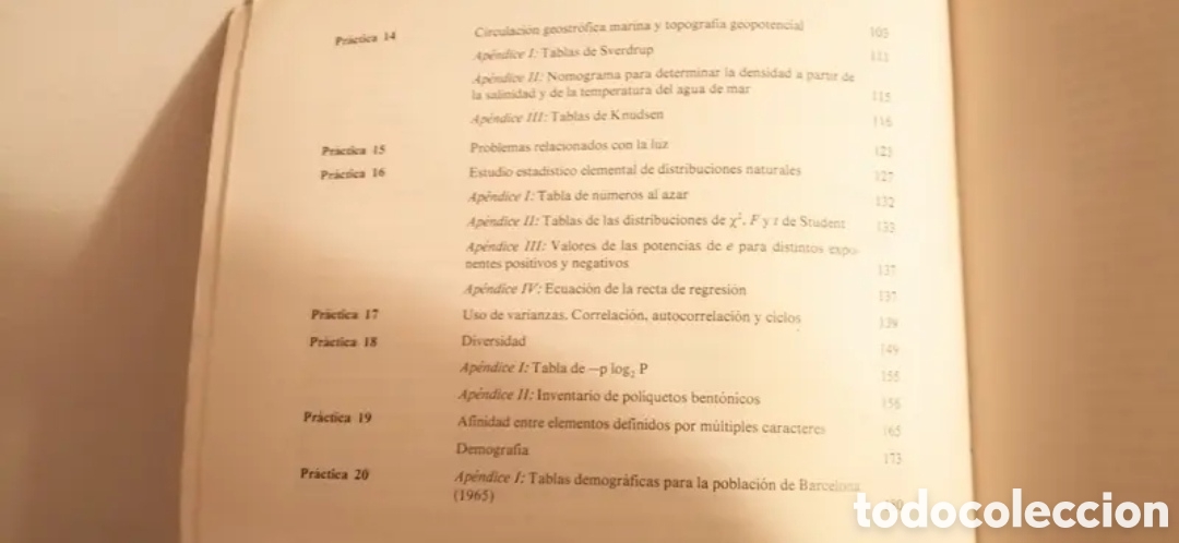 Libros de segunda mano: Pr&aacute;cticas de ecolog&iacute;a. Ediciones Omega 1979 - Foto 6