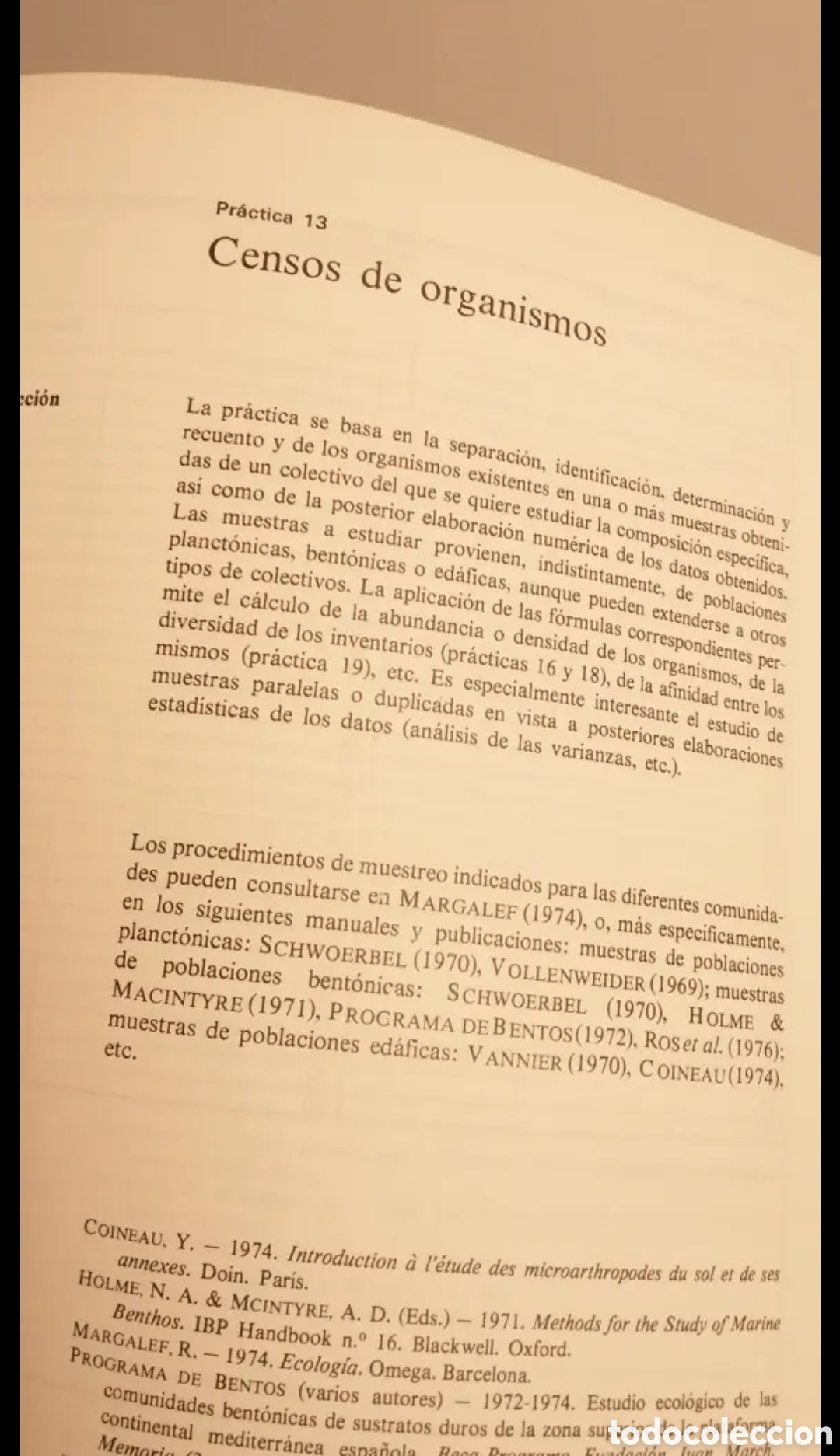 Libros de segunda mano: Pr&aacute;cticas de ecolog&iacute;a. Ediciones Omega 1979 - Foto 9