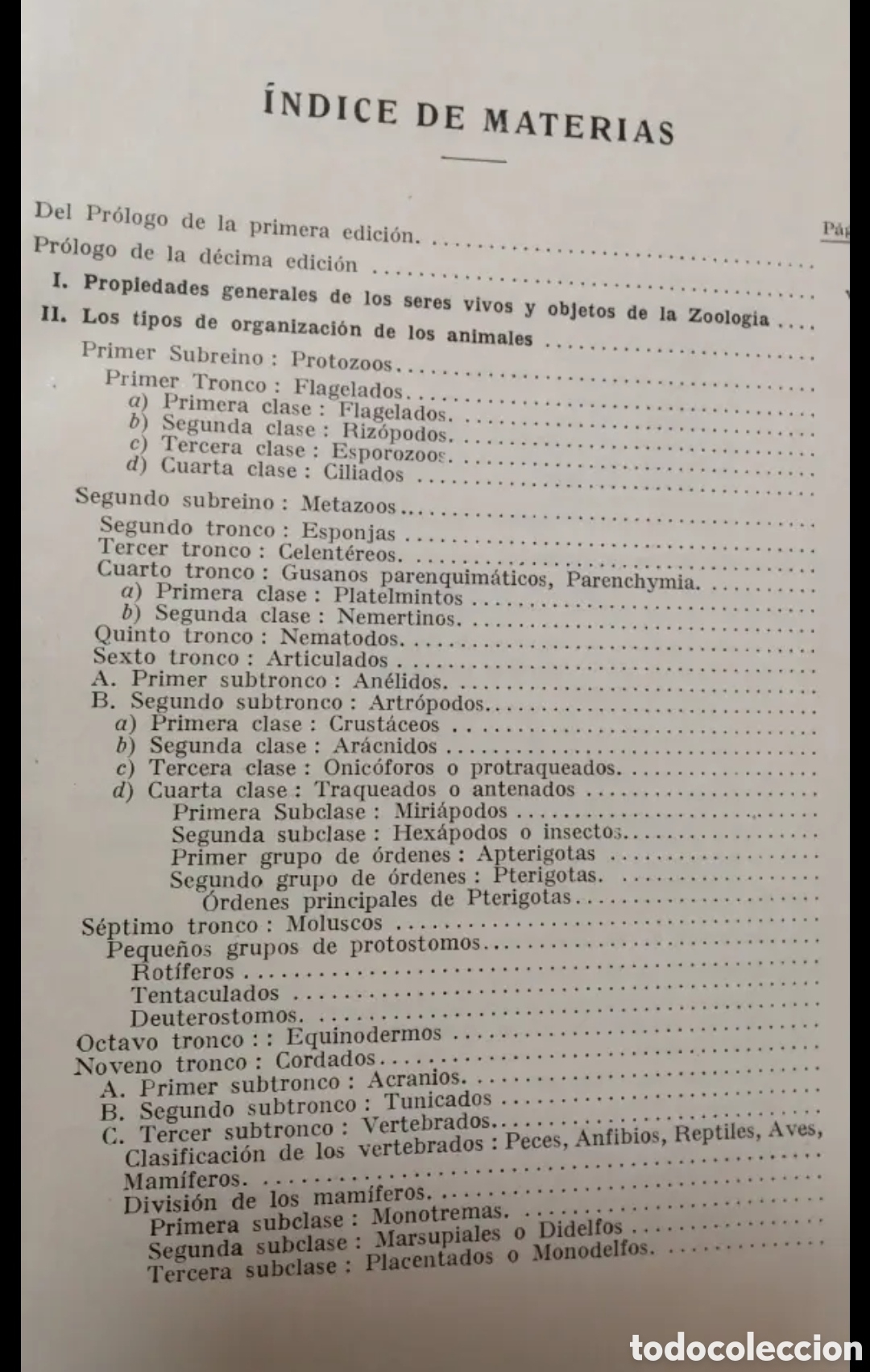 Libros de segunda mano: 1953 Zoolog&iacute;a general. Compendio - Foto 5