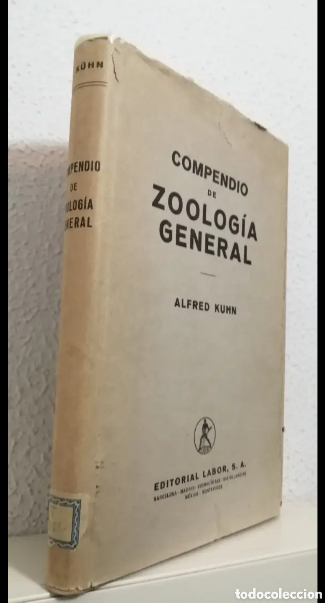 Libros de segunda mano: 1953 Zoolog&iacute;a general. Compendio - Foto 1