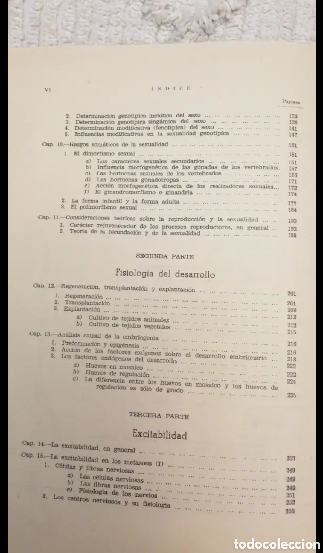 Libros de segunda mano: 1959 Biolog&iacute;a general 2 tomos - Foto 6
