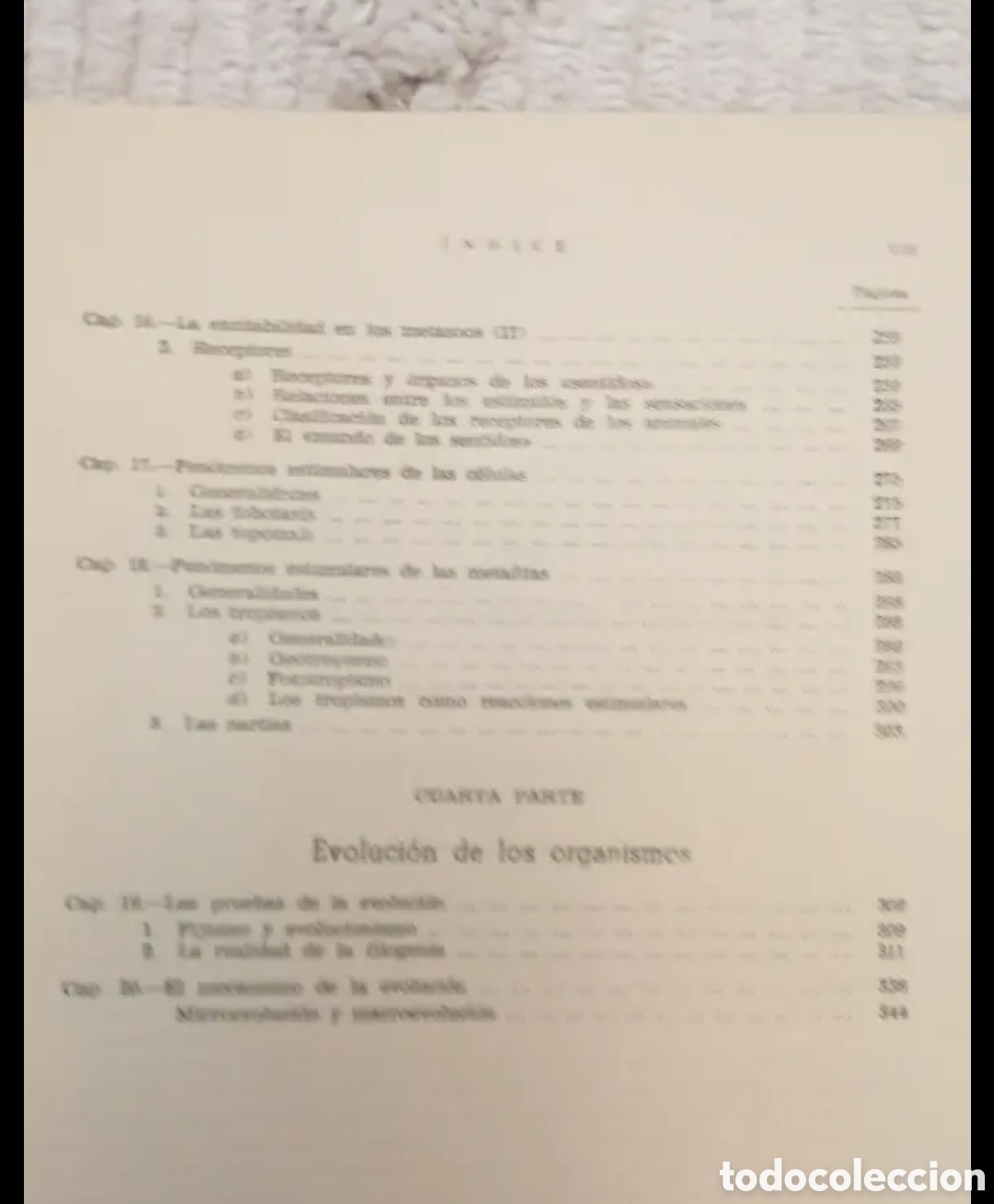Libros de segunda mano: 1959 Biolog&iacute;a general 2 tomos - Foto 7