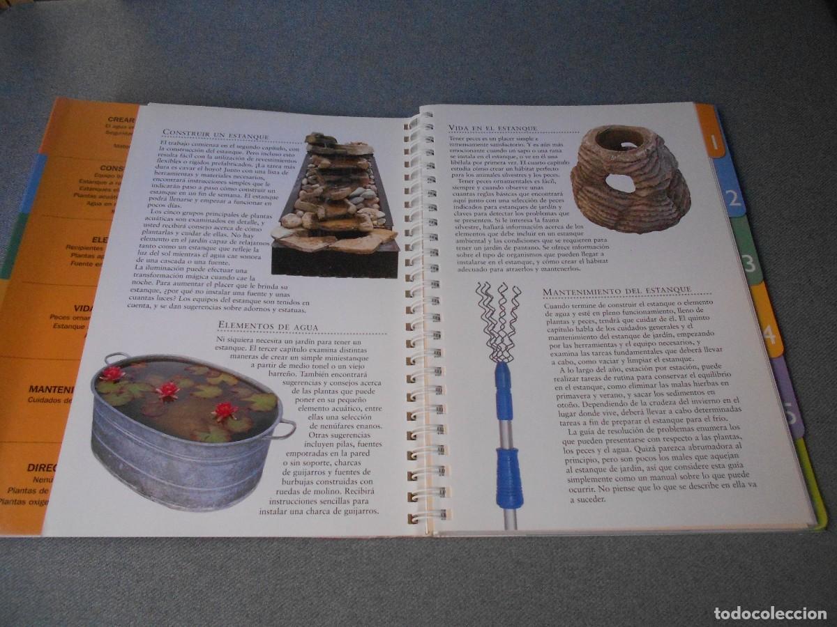 Libros de segunda mano: JARDINES CON FUENTES Y PEQUE&Ntilde;OS ESTANQUES - Foto 5