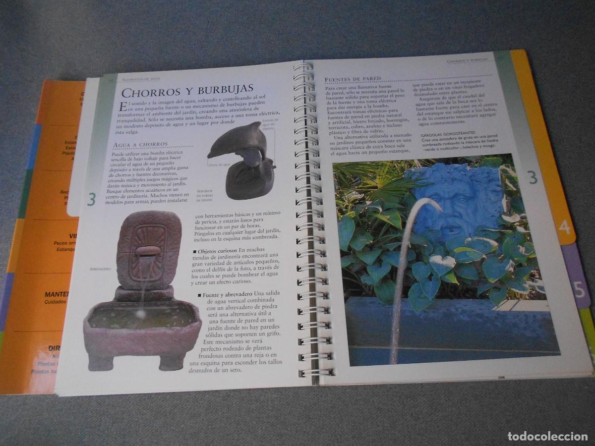 Libros de segunda mano: JARDINES CON FUENTES Y PEQUE&Ntilde;OS ESTANQUES - Foto 12