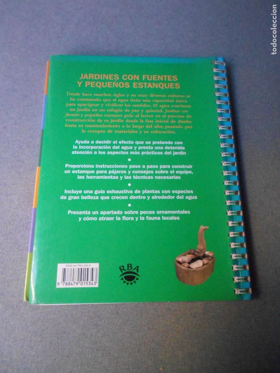 Libros de segunda mano: JARDINES CON FUENTES Y PEQUE&Ntilde;OS ESTANQUES - Foto 13