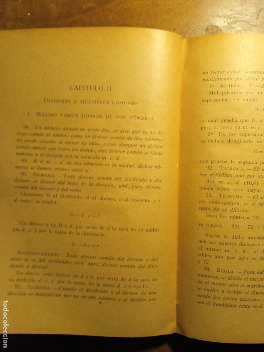 Libros de segunda mano de ciencias: Elementos de aritm&eacute;tica Amos Sabr&aacute;s 1928 - Foto 3