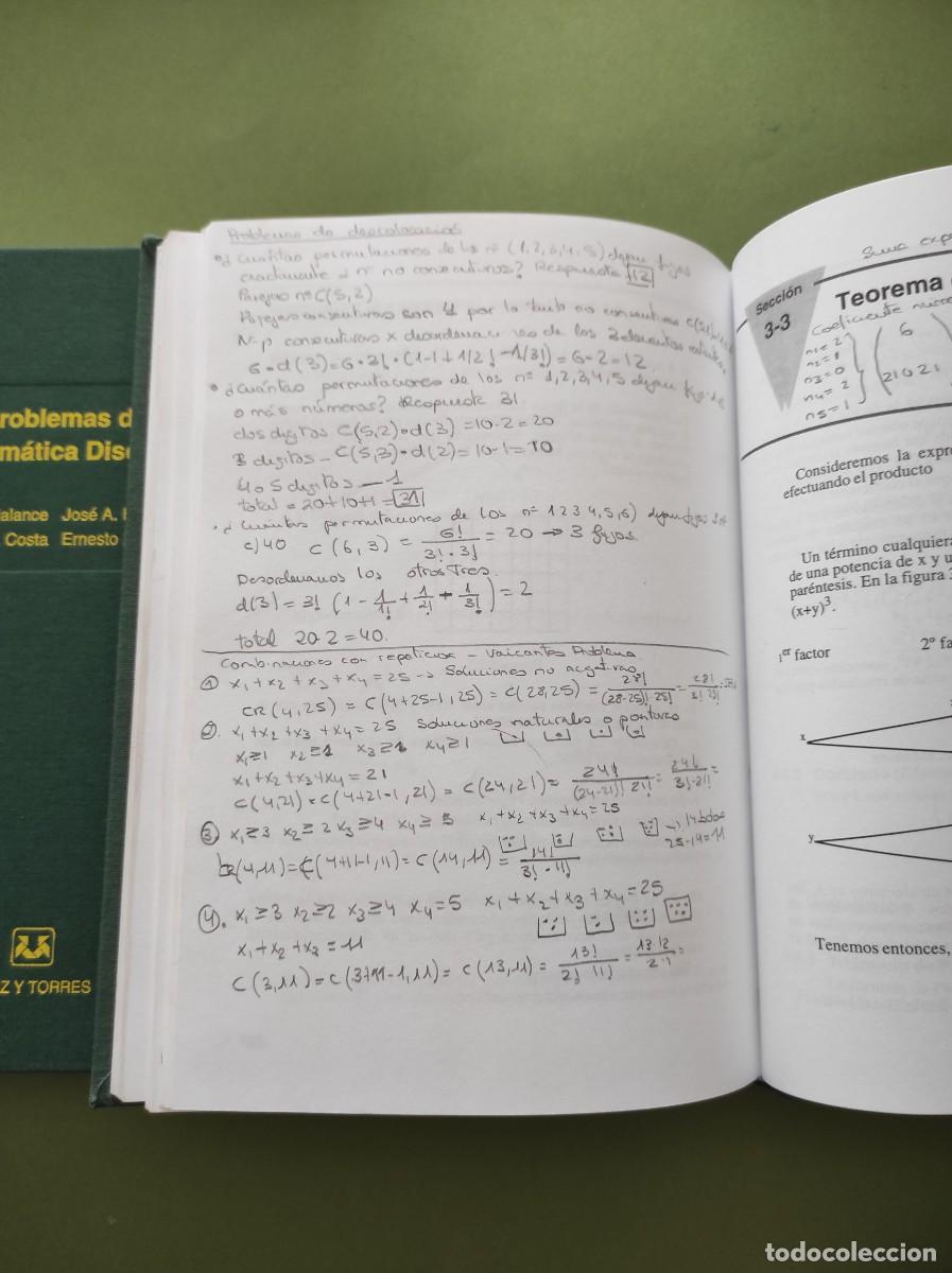 Libros de segunda mano de ciencias: ELEMENTOS DE MATEM&Aacute;TICA DISCRETA - Emilio Bujalance - Foto 8