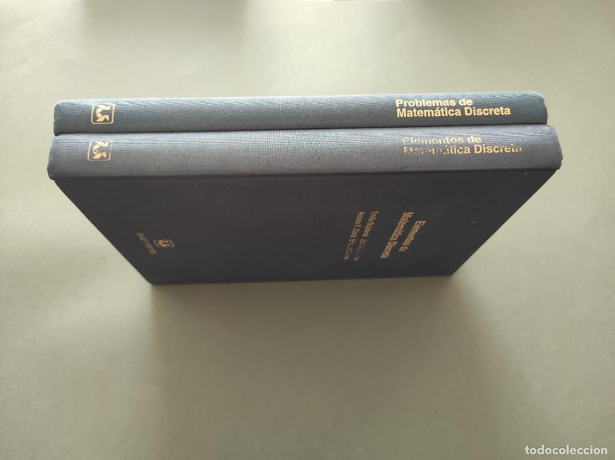 Libros de segunda mano de ciencias: PROBLEMAS DE MATEM&Aacute;TICA DISCRETA - Emilio Bujalance - Foto 2