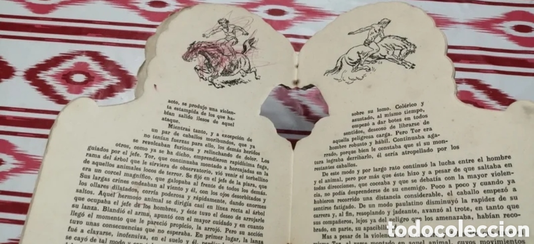 Libros de segunda mano: 1942 El caballo troquelado Araluce - Foto 6