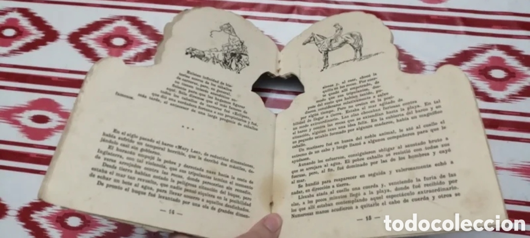 Libros de segunda mano: 1942 El caballo troquelado Araluce - Foto 7
