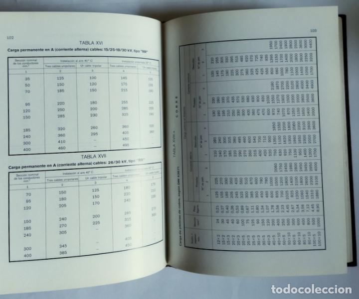 Libros de segunda mano de ciencias: TABLAS Y FORMULAS PRACTICAS PARA ELECTROTECNICOS - EDITADO POR ELECTROFIL. 1972 - Foto 3