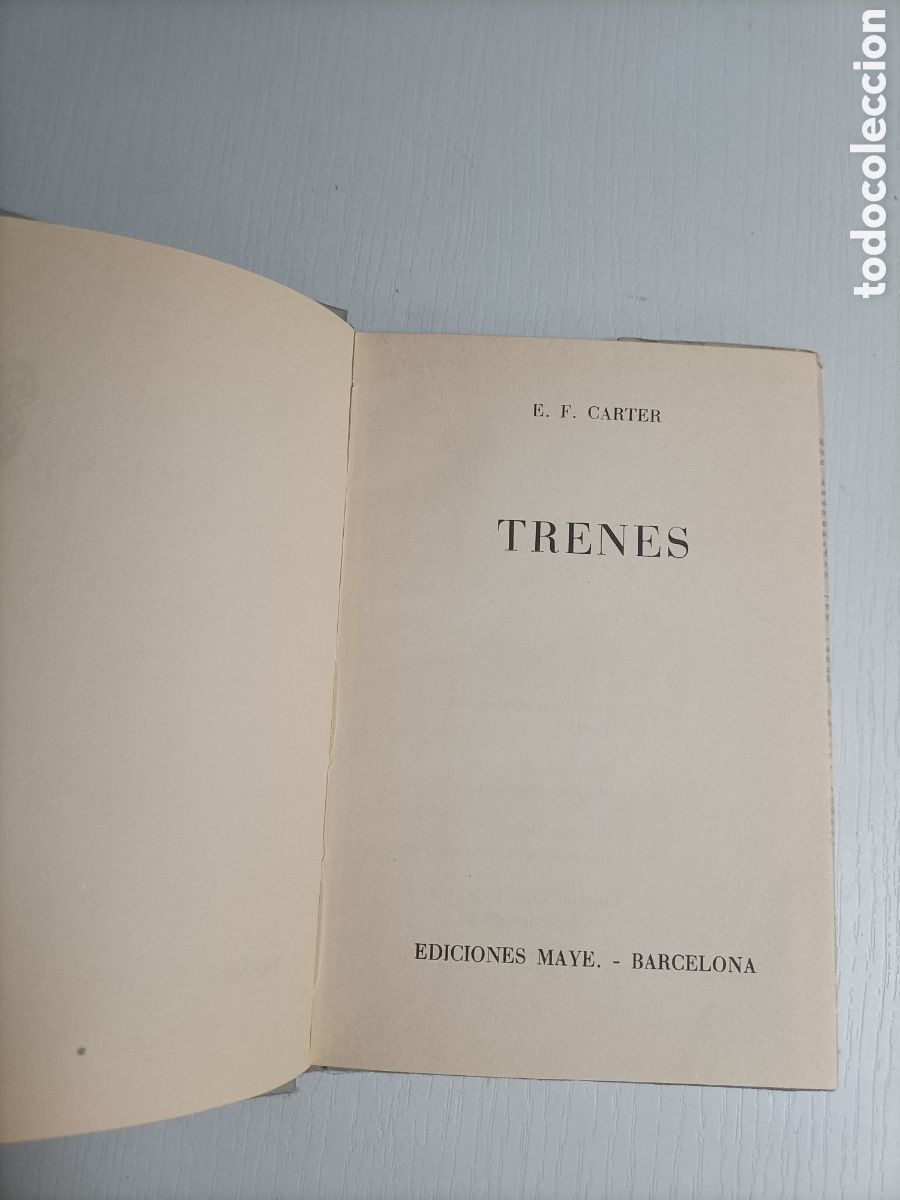 Libros de segunda mano de ciencias: Trenes E.F.Carter trnes - Foto 7