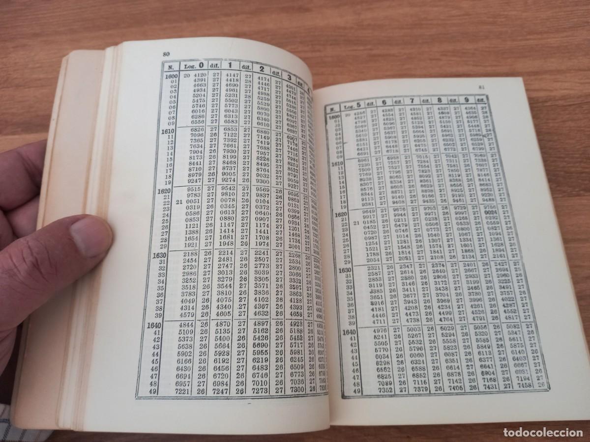 Libros de segunda mano de ciencias: Tablas de logaritmos. Editorial Bru&ntilde;o, 1973 (del 1 al 20.000 con 6 decimales) - Foto 2