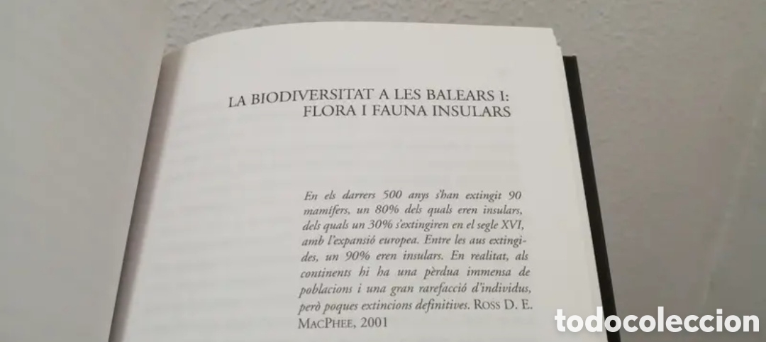 Libros de segunda mano: Que punyetes es la biodiversitat? Joan Mayol. Documenta Balear 2008 - Foto 8
