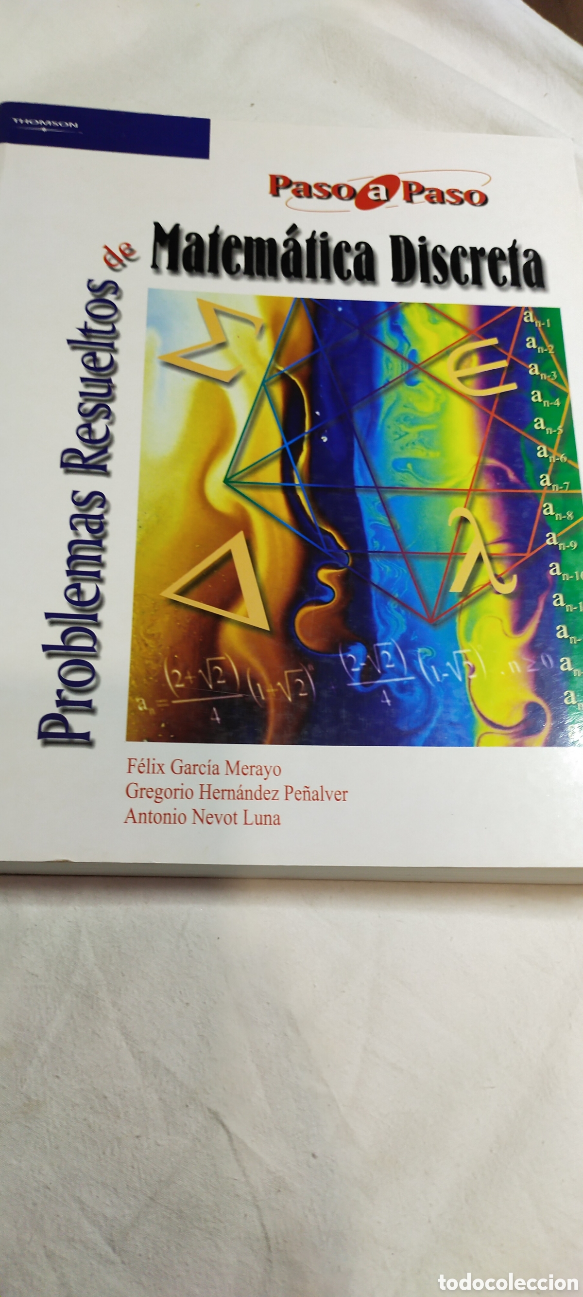 Libros de segunda mano de ciencias: Problemas resueltos de matem&aacute;tica discreta paso a paso. Matem&aacute;ticas. Thomson - Foto 1