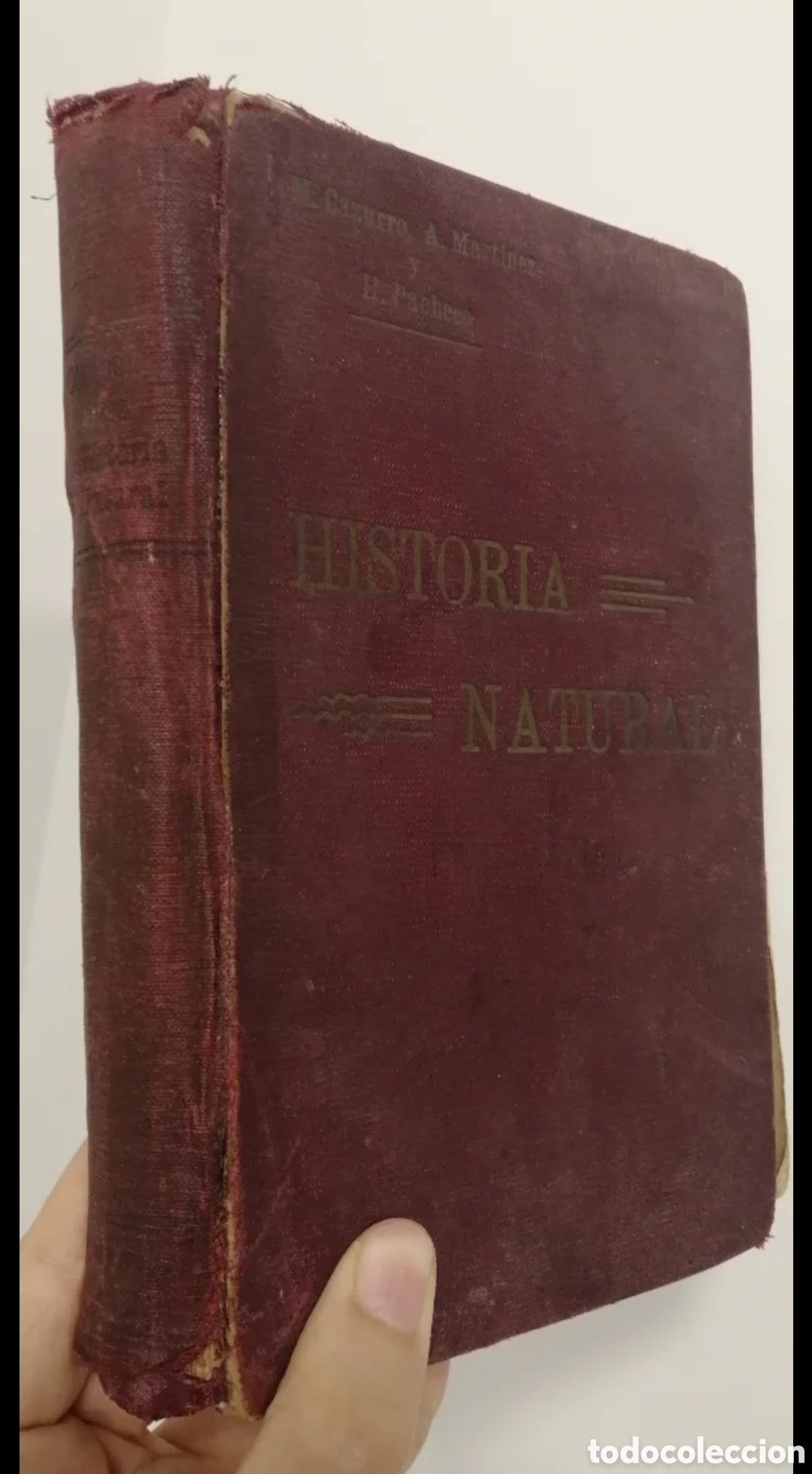 Libros de segunda mano: 1925 Compendio de Historia de Natural. Manuel Cazurro - Foto 1