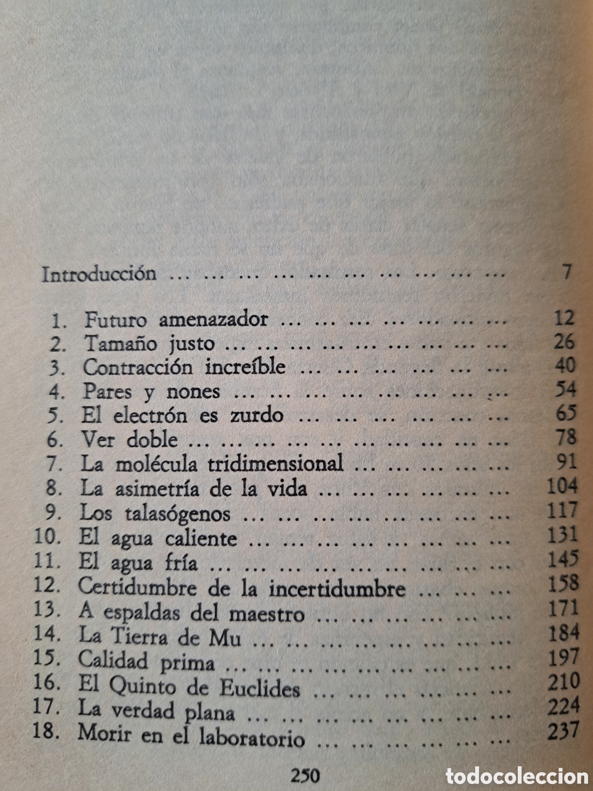 Libros de segunda mano de ciencias: El electr&oacute;n es zurdo Isaac Asimov - Foto 5