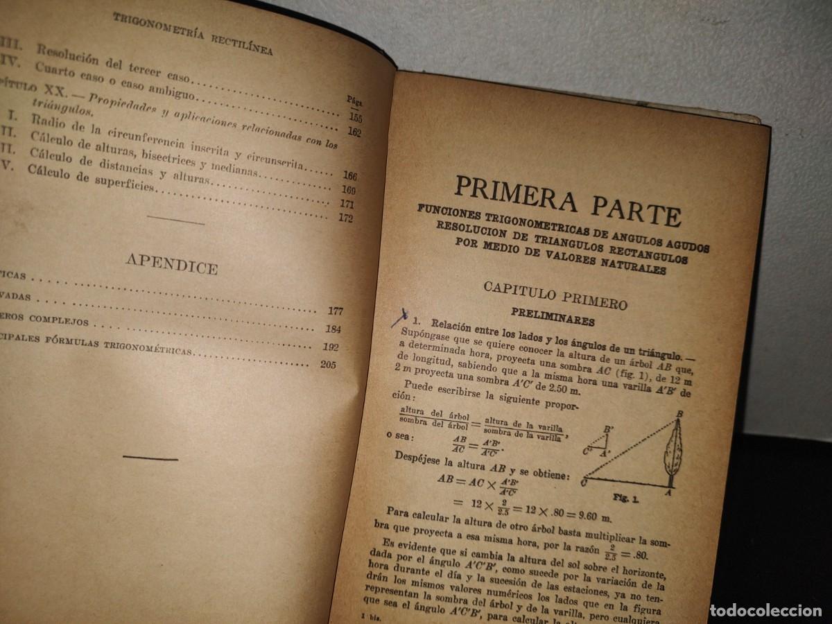 Libros de segunda mano de ciencias: 130- TRIGONOMETR&Iacute;A RECTIL&Iacute;NEA - AGUST&Iacute;N ANFOSSI - 1964 - Foto 7
