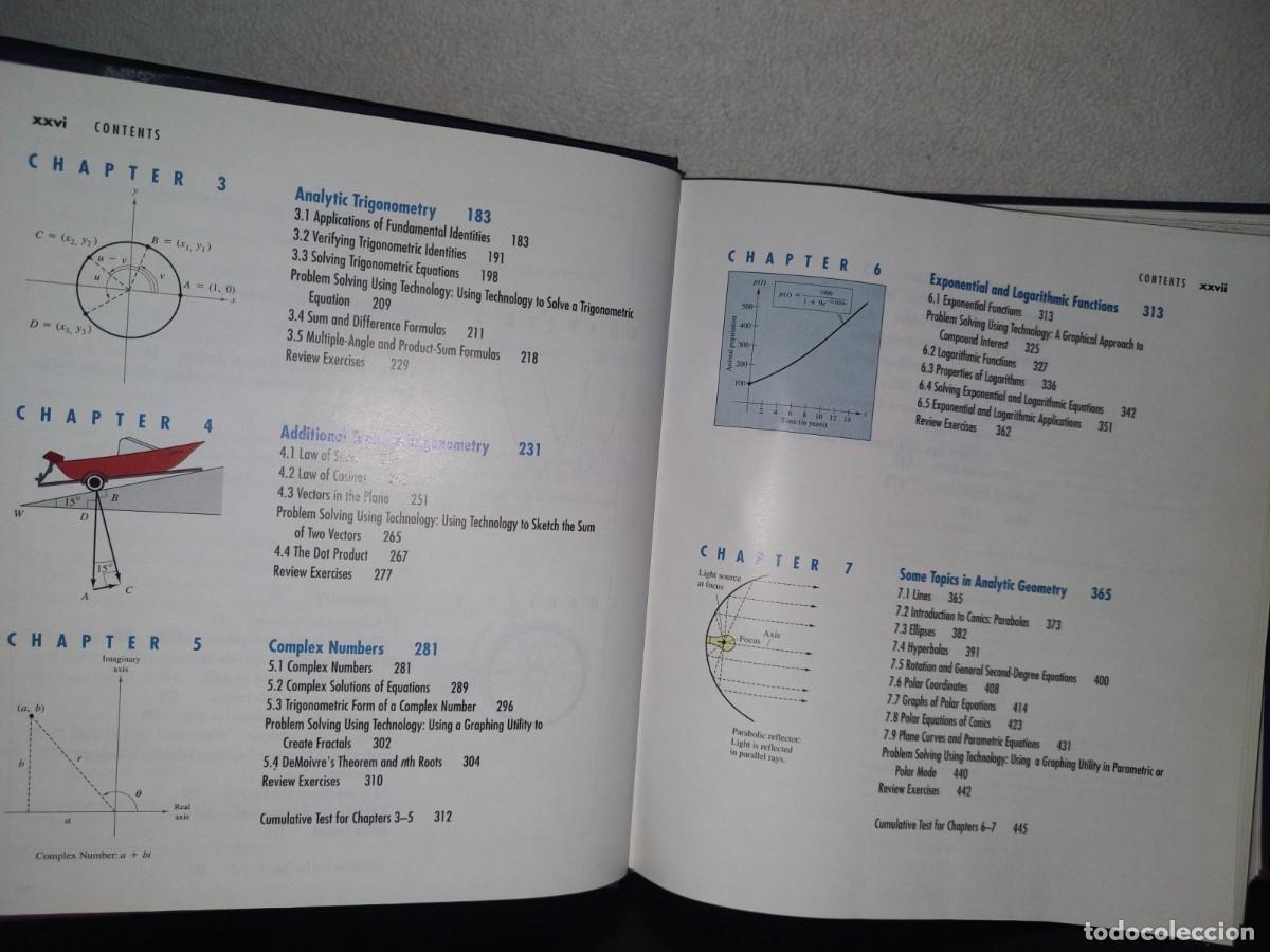 Libros de segunda mano de ciencias: 131- TRIGONOMETRY - ROLAND E. LARSON, ROBERT P. HOSTELER - Foto 7