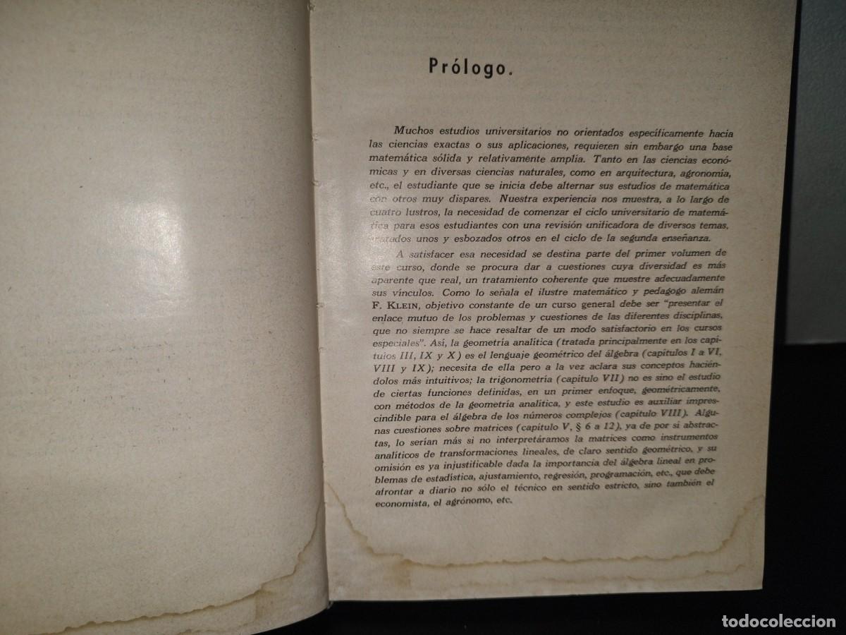Libros de segunda mano de ciencias: 131- MATEM&Aacute;TICA GENERAL. VOLUMEN 1 - C&Eacute;SAR A. TREJO - Foto 6