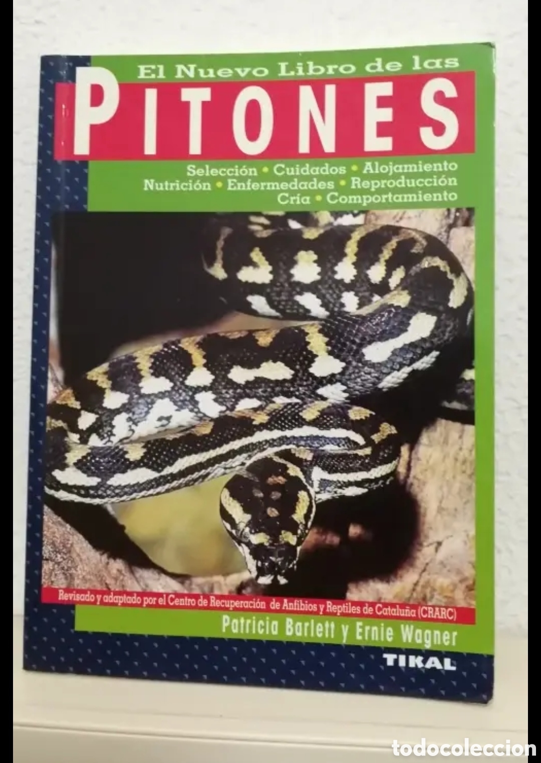 Libros de segunda mano: El nuevo libro de los Pitones Manual. Tikal ediciones 1997 - Foto 2