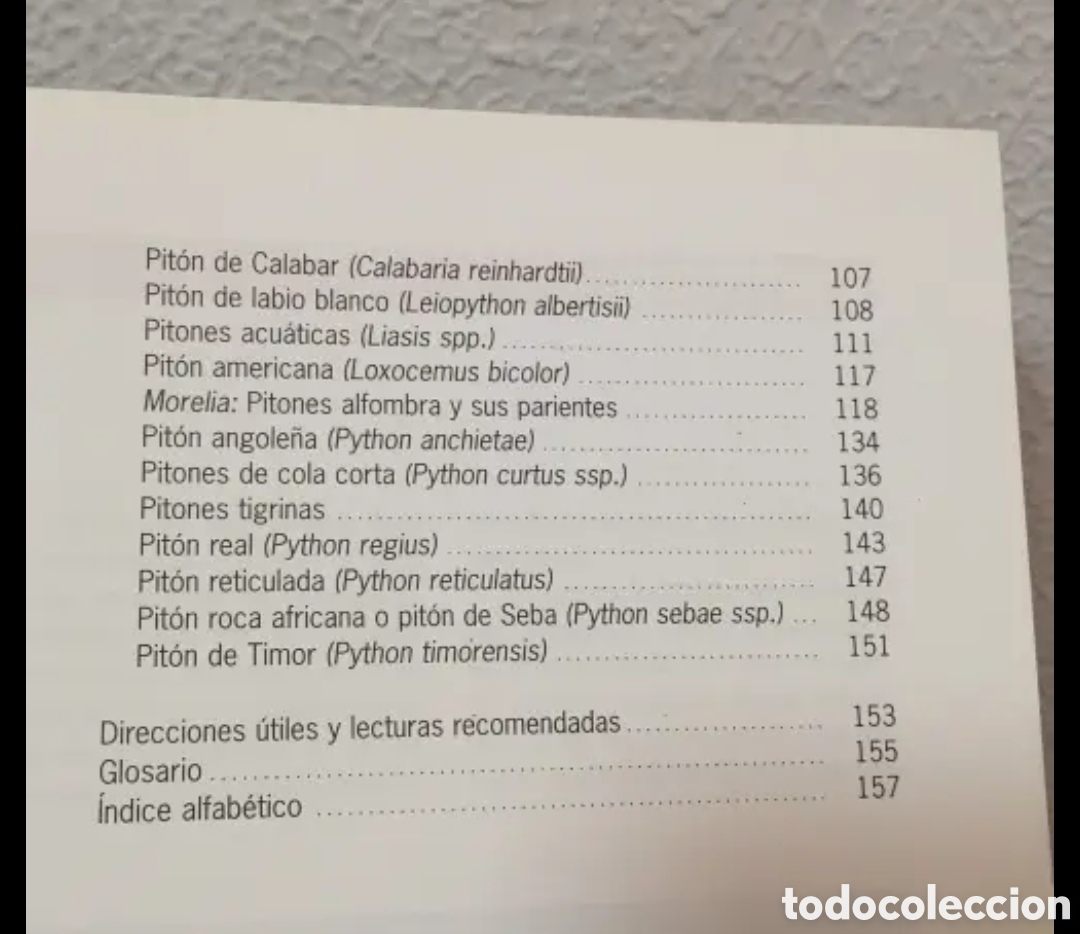 Libros de segunda mano: El nuevo libro de los Pitones Manual. Tikal ediciones 1997 - Foto 6