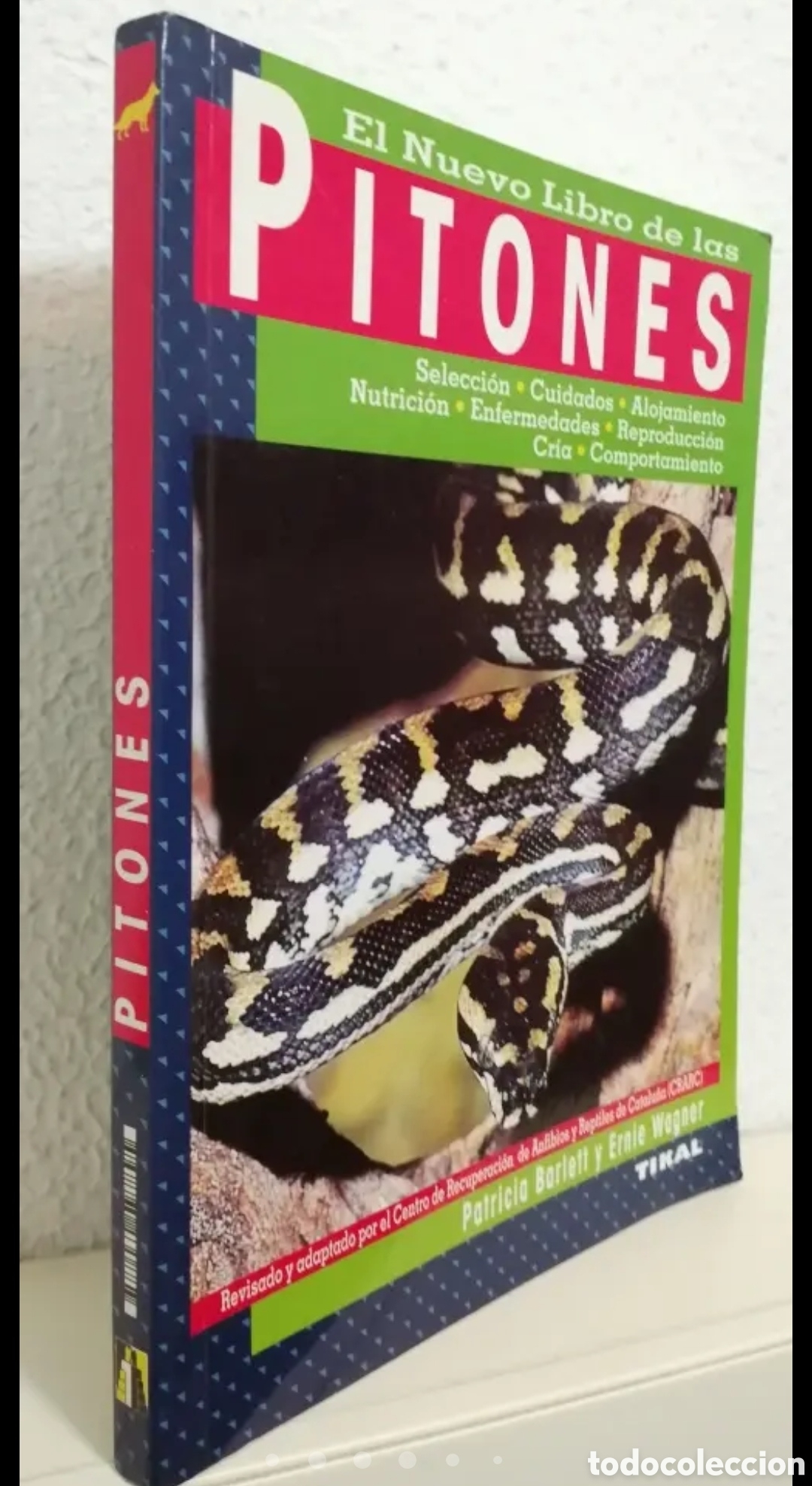 Libros de segunda mano: El nuevo libro de los Pitones Manual. Tikal ediciones 1997 - Foto 1